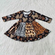 Load image into Gallery viewer, Animal Print Minnie Dress PREORDER
