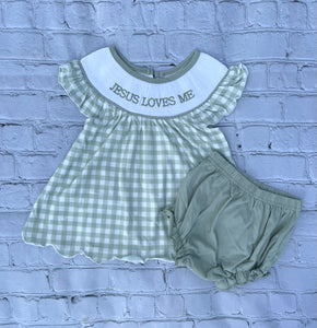 Jesus Loves Me Smocked Collection